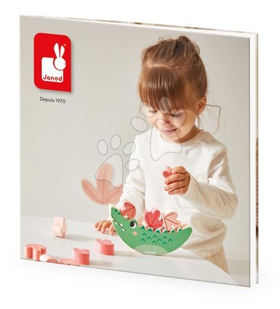 Wooden developmental toys - Educational box for improving concentration Janod - 19