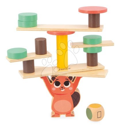 Wooden developmental toys - Educational box for the development of cognitive abilities Janod - 20