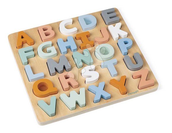 Wooden toys | Page 2 - Wooden stacking puzzle Abedeca Alphabet Puzzle Sweet Cocoon Janod