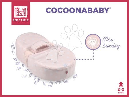 Pentru bebeluși - Cocoonababy Miss Sunday cuib pentru bebeluşi Red Castle - 10