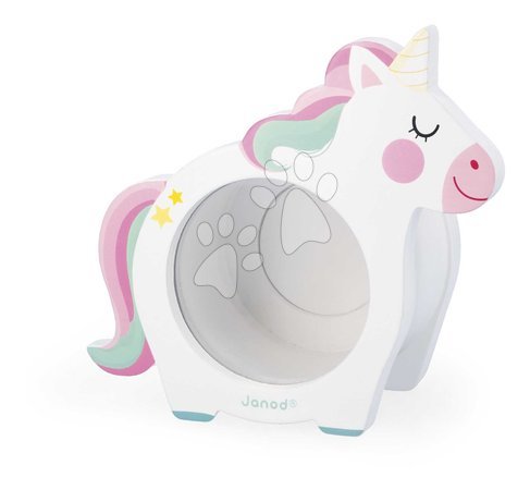 Dřevěné hračky | Strana 11 - Drevená pokladnička Jednorožec Unicorn Moneybox Janod