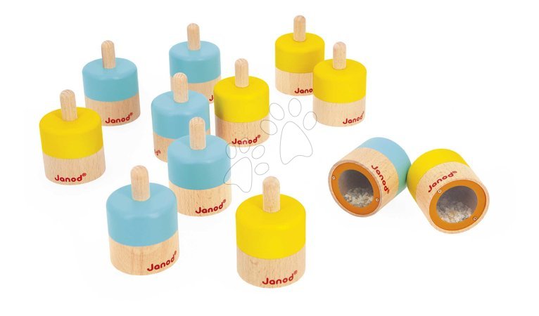 Wooden developmental toys - Zvuková hra Pexeso Sound Memo Game Sensory Janod - 3