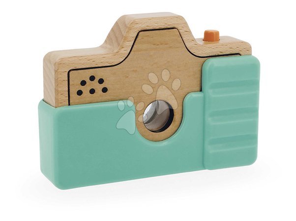 Wooden pretend play sets - Drevený fotoaparát so zvukom a svetlom Camera Janod - 4