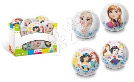 Pohádkové míče - Gumový třpytivý míč Frozen a Princess Disney Mondo - 2