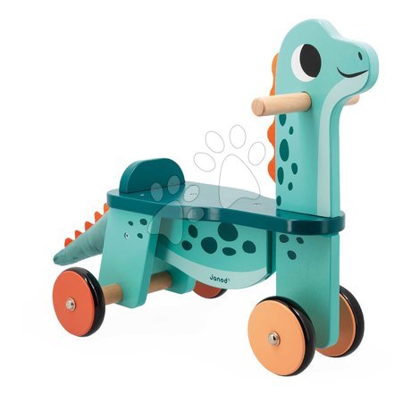 Fa bébitaxik - Fa bébitaxi Portosaurus Dino Ride-On Janod - 2