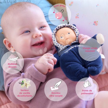 Dolls from 0 months - Bábika Babidoux Navy Blue Starry Dreams Mon Doudou Corolle - 7