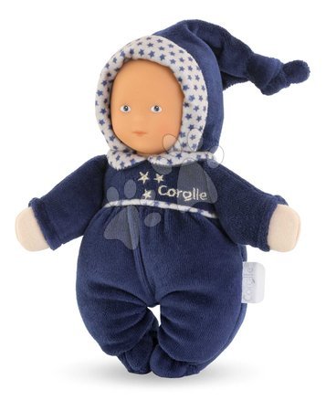 Păpuși de la 0 luni - Păpușa Babidoux Navy Blue Starry Dreams Mon Doudou Corolle - 2