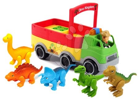 Sound toys - Truck with 5 dinosaurs Dino Safari Truck Kiddieland - 1