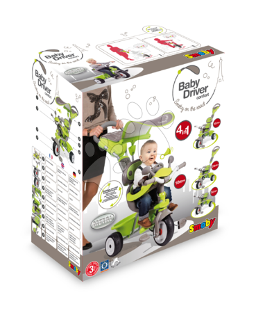 Produse vechi - Tricicletă Baby Driver Confort Paris Smoby - 1