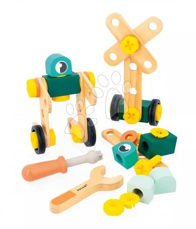 Wooden toys | Page 2 - Drevená stavebnica Barrel BricoKids Janod