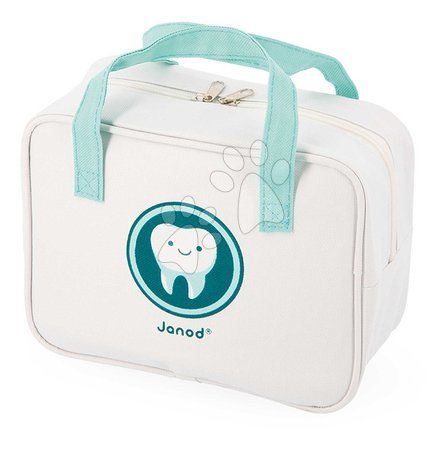 Fajátékok szerepjátékhoz - Fogorvos koffer Dentist Set Janod - 6