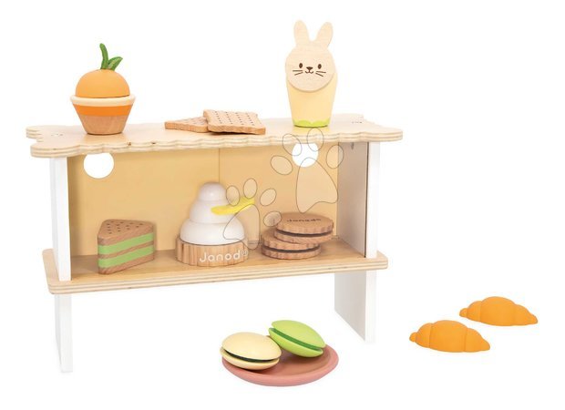 Boutiques en bois pour enfants - Drevený stojan s cukrovinkami Pastry Stand Janod - 1