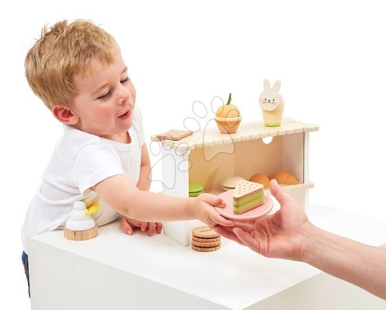 Otroške lesene trgovinice - Drevený stojan s cukrovinkami Pastry Stand Janod - 9