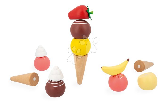 Boutiques en bois pour enfants - Drevený zmrzlinový stánok Ice Cream Stand Janod - 2