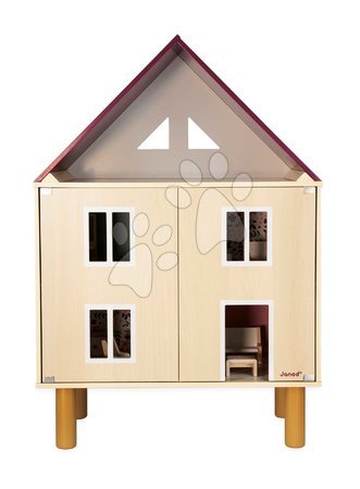 Casitas de madera para muñecas - Casa de muñecas de madera Twist Doll's House Janod - 5