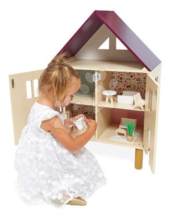 Drewniane domki dla lalek - Drewniany domek dla lalek Twist Doll's House Janod - 9