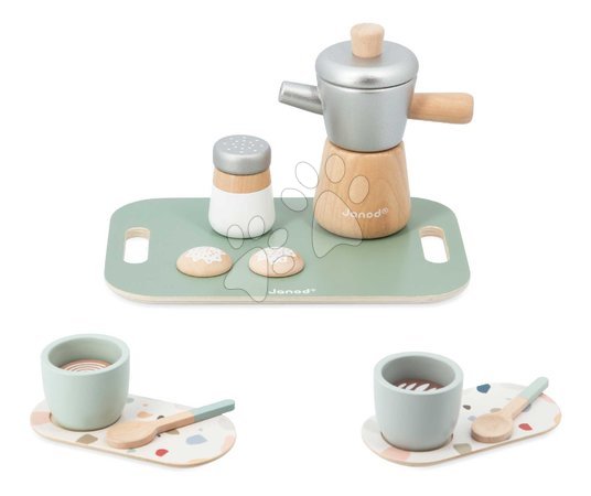 Cocinas infantiles | Página 21 - Drevený kávovar Italian-Style Coffee Janod