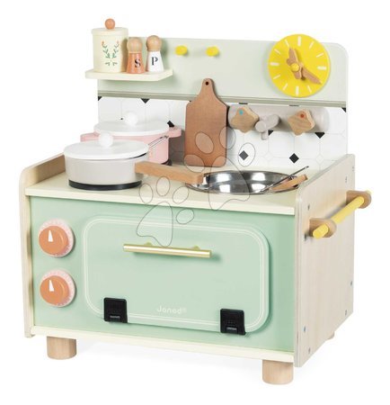 Spielküchen | Seite 21 - Drevená kuchynka Kitchenette Shiny Grandma Janod