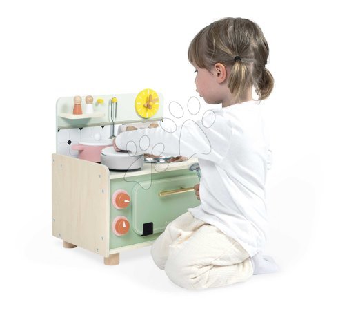 Spielküchen aus Holz - Drevená kuchynka Kitchenette Shiny Grandma Janod - 11