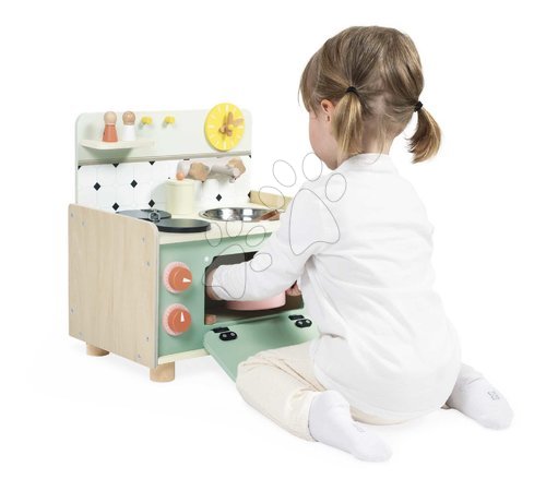 Spielküchen aus Holz - Drevená kuchynka Kitchenette Shiny Grandma Janod - 12