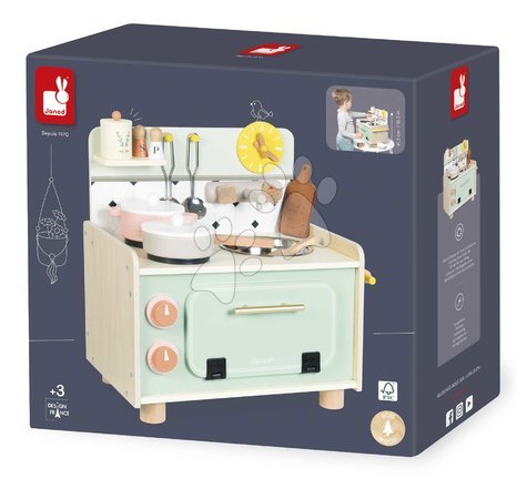 Cocinas de madera - Drevená kuchynka Kitchenette Shiny Grandma Janod - 14