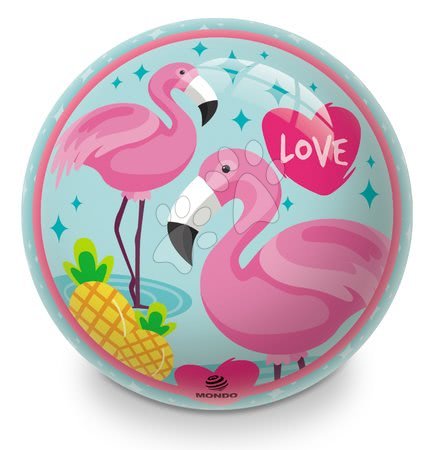 Hračky a hry na zahradu - Gumový pohádkový míč Flamingo Mondo