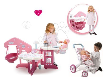 Pečovatelské centrum pro panenky - Set pečovatelské centrum pro panenku Baby Nurse Smoby - 13