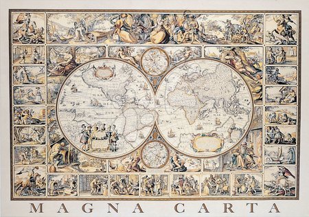 Puzzle 1500 dielne - Puzzle Magna carta Educa - 1