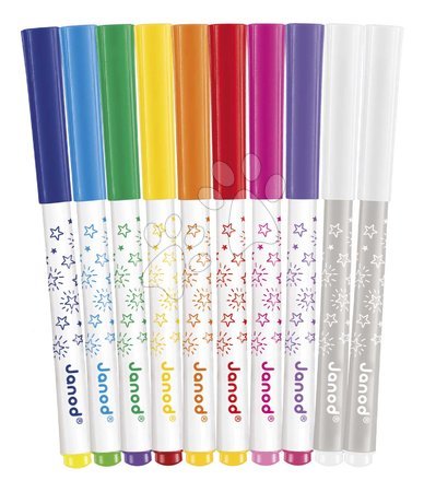 Zeichnen und Malen - Magické fixky Magic Felt-tip Pens Janod - 1