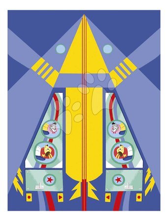 Lucru manual și creație - Mini set creativ Avioane Origami Paper Planes Atelier Janod - 14