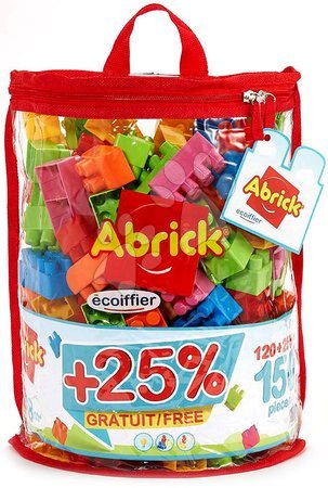 Juego de construcción Abrick - La construcción en la bolsa Abrick Écoiffier