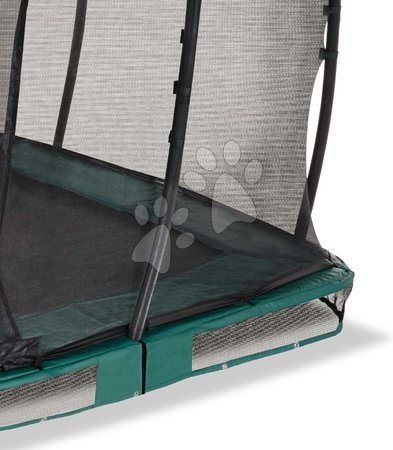 Bodentrampoline - EXIT Allure Premium Bodentrampolin 214x366cm - grün - 3