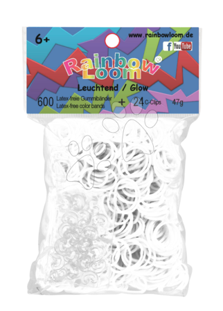 Rainbow Loom - Rainbow Loom eredeti foszforeszkáló gumik 