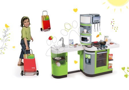 Kuchyňky pro děti sety - Set kuchyňka CookMaster Verte Smoby - 18