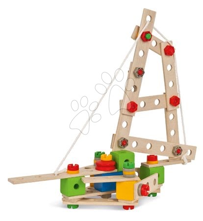 Dřevěné stavebnice Eichhorn - Dřevěná stavebnice Wooden Toy Construction Eichhorn - 2