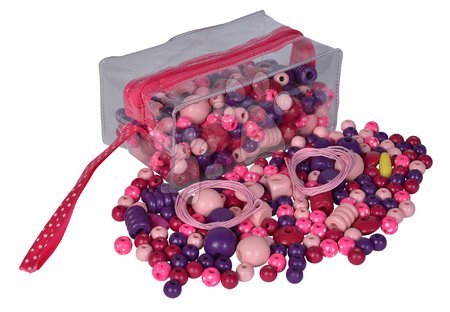 Ruční práce a tvoření - Dřevěné korálky v taštičce Wooden Bead-Set in Bag Eichhorn - 7