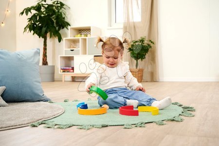 Lernspiele aus Holz - Holzpuzzle Regenbogen Rainbow Eichhorn - 13