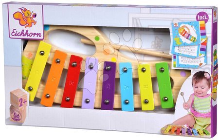 Dětské hudební nástroje - Dřevěný xylofon Music Xylophone Eichhorn - 10