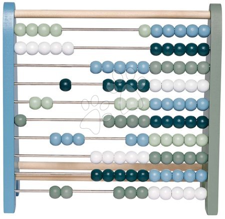 Fa oktatójátékok - Fa golyós számológép panda Abacus Eichhorn  - 6