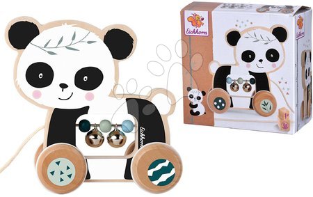 Jouets à tirer - Animal en bois à tirer Eichhorn Push Along - 4