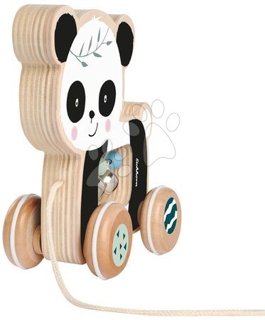 Jouets à tirer - Animal en bois à tirer Eichhorn Push Along - 3