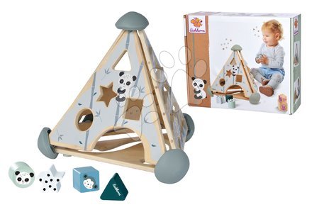 Jouets didactiques en bois - Pyramide didactique en bois Game Center Eichhorn - 6