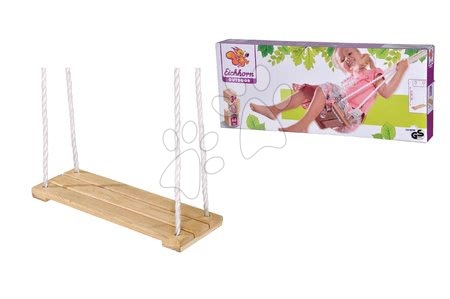 Swings - Wooden swing platform Plank Swing Outdoor Eichhorn - 10