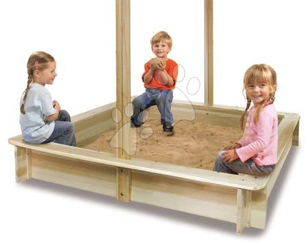 Pískoviště pro děti  - Dřevěné pískoviště Sandbox Outdoor Eichhorn - 1