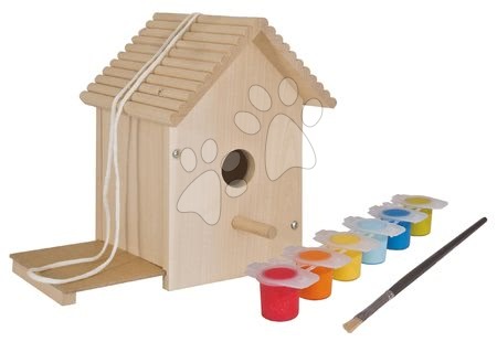 Fa gyerekbútor - Fa madáretető Outdoor Birdhouse Eichhorn - 2