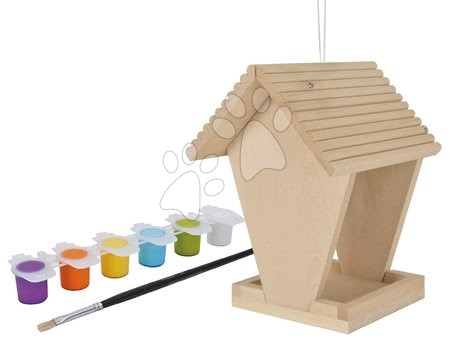 Wooden toys - Wooden Bird Feeder Outdoor Feeding House Eichhorn - 3