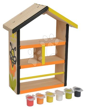 Wooden toys - Wooden Bee Hive Outdoor Bee House Eichhorn - 2