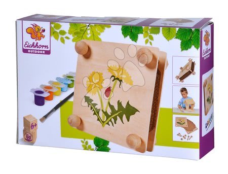 Jouets en bois - Presse-fleurs en bois Herbal Outdoor Leaf Press Eichhorn - 7