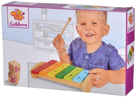 Instruments de musique pour enfants - Xylophone en bois Eichhorn - 7