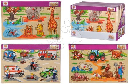 Jocuri educative din lemn - Puzzle din lemn Generic Puzzle DP Eichhorn - 11